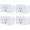 Plug Gen1 4 Pack, variant on Zigbee Smart Plug with Real-time Power Monitoring,15A Smart Outlet, Zigbee Repeater, ETL Certified, ZigBee Hub Required,Work with Home Assistant,Compatible Echo Devices and SmartThing