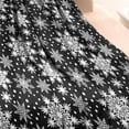 thumbnail image 3 of Black Christmas Snowflake Pattern Blanket,Comfortable Soft Lamb Wool Throw Blanket,All Season,Warm Lightweight Blankets for Sofa Bed Couch Living Room Chair,30"x40", 3 of 4
