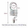 thumbnail image 2 of 700 lbs Weight Capacity Hammock Chair Spring For Porch Swings Hanging Chairs, 2 of 5