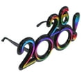 thumbnail image 1 of OULII New Year Party Decorations Multi Color 2026 Unique Design Plastic Glasses for Party Favors, 1 of 6