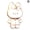 White, variant on 3D Folding Mirror Rabbit Stand Mobile Phone Holder Pull Rod Support Bracket E2 P4I7