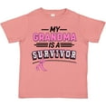 thumbnail image 3 of Inktastic My Grandma is a Survivor Breast Cancer Awareness Boys or Girls Toddler T-Shirt, 3 of 5