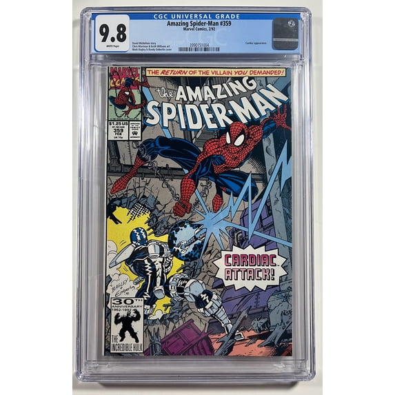 Amazing Spider-Man #359 - CGC 9.8 Comic Book