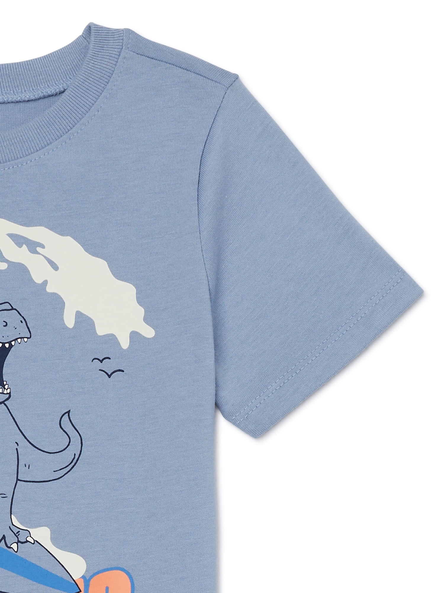 Garanimals Toddler Boy Short Sleeve Graphic T-Shirt, Sizes 18M-5T