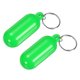 thumbnail image 1 of Uxcell 2-Pack Llavero Flotante para Navegación, Anillos de Llave a Prueba de Agua de Color Brillante para Deportes Acuáticos al Aire Libre [Verde], 1 of 1