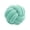 Light Blue, variant on Knot Pillow Ball, Fluffy Handmade Decorative Throw Pillow, Soft Round Knotted Cushion for Couch & Bedroom, Cute Home Decor Ball Pillow for Living Room