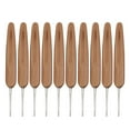 thumbnail image 2 of Ganchos de ganchillo, mango de bambú, agujas de coser, herramientas de bordado, una sola cabeza, 1,5 mm 10 Piezas Eigraketly HA006418-05, 2 of 6