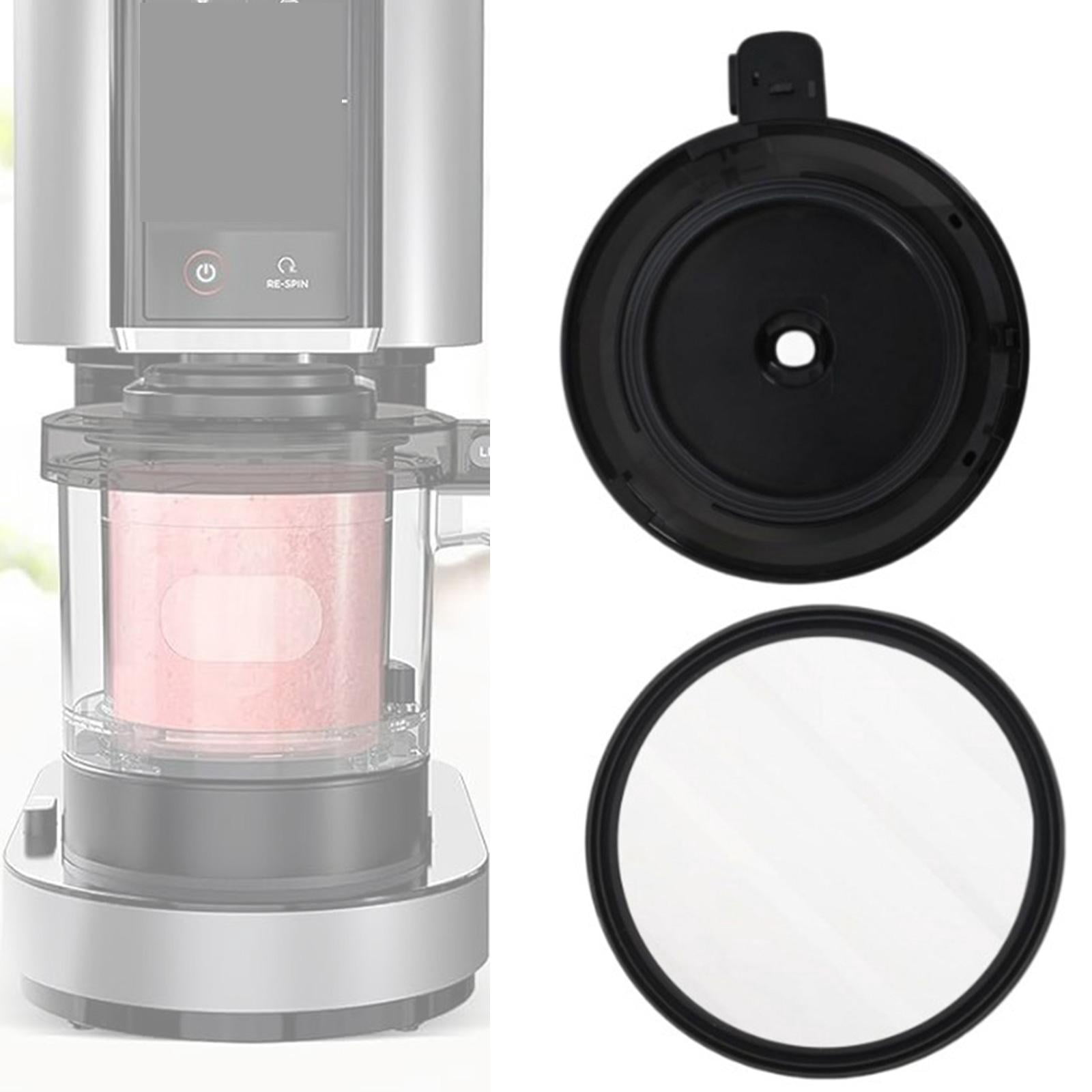 Grade Plastic Lid Kitchen Appliance Part ABS Texture Ice Cream Maker Part for NC299AMZ Series Ice Cream Makers