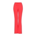 thumbnail image 3 of Women's Flared Leggings for Yoga and Dance with Pockets Comfortable Straight Leg Sportswear for Outdoor Activities, 3 of 7