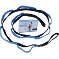 thumbnail image 1 of Sangles de Yoga de Remise en Forme Sangle d'Étirement de Flexibilité avec Boucle Multifonctionnelle Sangle d'Exercice pour la Gymnastique de Ballet de Pilates avec Instruction d'Entraînement Bleu 2 Mètres, 1 of 5