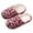 Pink, variant on Eoperou 1 Pair Slippers Soft Bottom Leopard-print Plush Comfortable to Wear Warm Slippers for Daily Life
