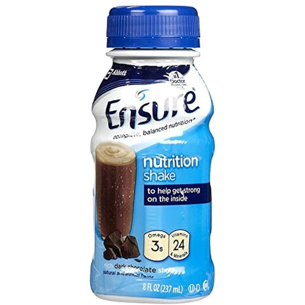 Ensure Complete Balanced Nutrition Rich Dark Chocolate Shake (Pack Of