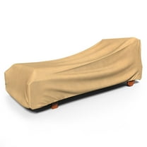 Budge Medium Nutmeg Patio Outdoor Chaise Cover, All-Seasons