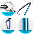thumbnail image 2 of Jinsinto Wacky Rig Tools 2 Pcs with 200 Pcs Wacky O-Rings, Wacky Worm Tools for Fishing Worm Rig Tool Kits Fishing Rigging Tool for Clip Baits Tools with Keychain, 2 of 5