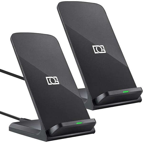 wonima44 Google Pixel Wireless Charger Stand for Pixel 8|8|7|6|5|4 XL|3 XL|Buds Pro - 10W Fast Wireless Phone Holder (Black)