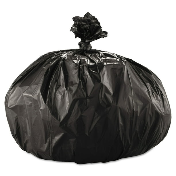 Boardwalk Super Extra-Heavy Trash Bag, 43x47, 1.6 Mil, 56gal, Black, 10 ...