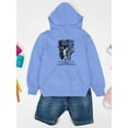 thumbnail image 3 of Pooh Bear And Owl Hoodie Juniors -Smartprints Designs,  x-Large, 3 of 4