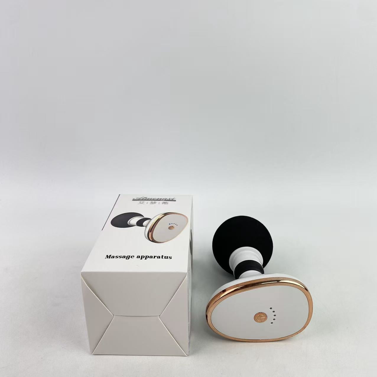 AIMENGXI Massage apparatus,Massage Gun Deep Tissue, Mini Massage Gun, USB Portable Muscle Massager Gun with 6 Speeds, Quiet Percussion Massage Gun for Pain Relief