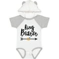 thumbnail image 3 of Inktastic Ringbearer with Arrow Boys Baby Bodysuit, 3 of 5