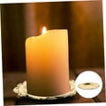 thumbnail image 6 of LEORX Plate For Candles Candle Tray Iron Golden 1Set, 6 of 8