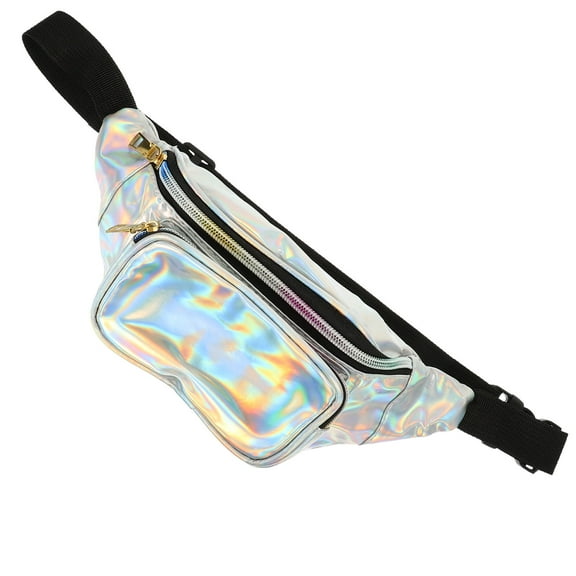 WORGEOUS Transparent Beach Bag for Girls with Multifunctional Waist Fanny Pack, Stylish Travel Accessory