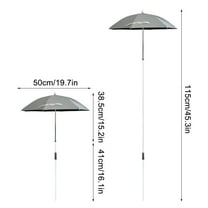 HHGBAD Adjustable Plant Umbrella, Sun Protection Shade, Garden Umbrella for Potted Plants, Outdoor Shade Cover, Ideal for Flowers and Vegetables, Enhances Garden Decoration
