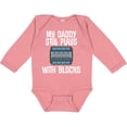 thumbnail image 3 of Inktastic Mechanic Dad Funny Auto Boys or Girls Long Sleeve Baby Bodysuit, 3 of 5