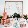 thumbnail image 4 of &zwnj;50PCS Bolsas de Asas Reutilizables de PVC, Bolsa de Compras de Bodas, Bolsa de Dulces, Bolsas de Dulces para Fiestas, Adecuado para compras, bodas, dulces, regalos infantiles,Cumplea&nti, 4 of 8