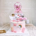 thumbnail image 2 of Hello Kitty-muñeco de plástico de dibujos animados para niños, adorno de decoración para pastel, accesorios de fiesta de cumpleaños, juguete para niños, regalo de cumpleaños, 2 of 4