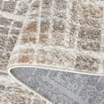 thumbnail image 6 of SAFAVIEH Mila Mildred Distressed Polyester Area Rug, Beige/Ivory Gray, 6'7" x 6'7" Square, 6 of 8