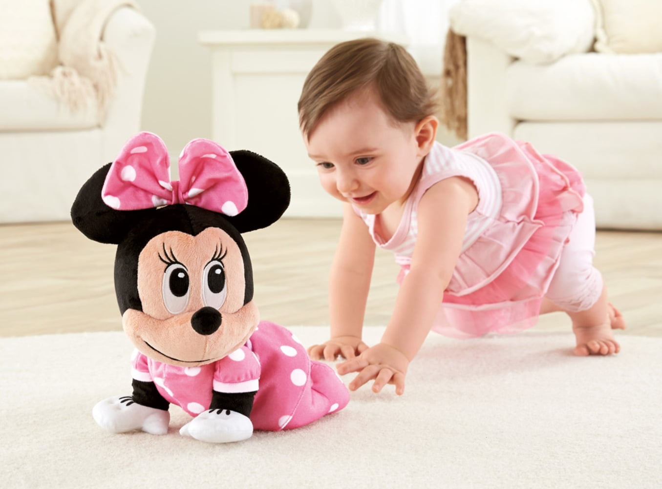 minnie mouse crawling baby walmart