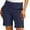 Navy, variant on Abomasnow Womens Bermuda Golf Shorts 8 ½ Inch Inseam - Quick Dry Active Shorts with Pockets, Athletic and Breathable