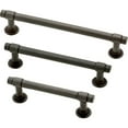 thumbnail image 3 of Franklin Brass P29617k-B1 Francisco 4" Center To Center Bar Cabinet Pull - Soft Iron, 3 of 7