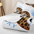 thumbnail image 4 of Castle Fairy Leopard Print Billiards Quilt Full,Sport Theme Full Bedspread Sets,Blue Brown Black, 4 of 7