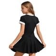 thumbnail image 7 of Swimsuits for Girls One Piece 14-15 Years, Girls Short Sleeve Piece Swimsuit Sporty Zipper Front Guard Swimwear for Kids, 7 of 7