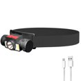 thumbnail image 3 of Escalada Linterna LED XPE para acampar, linterna montada en la cabeza con carga USB para correr y andar en bicicleta Ehuebsd Para Estrenar, 3 of 5