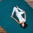 thumbnail image 5 of Gymax Large Yoga Mat 7' x 5' x 8 mm Thick Workout Mats for Home Gym Flooring Blue, 5 of 10
