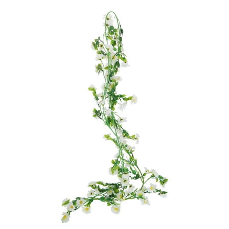 WHAMVOX  Flower Vines Tropical Flowers Artificial Hanging Garland White