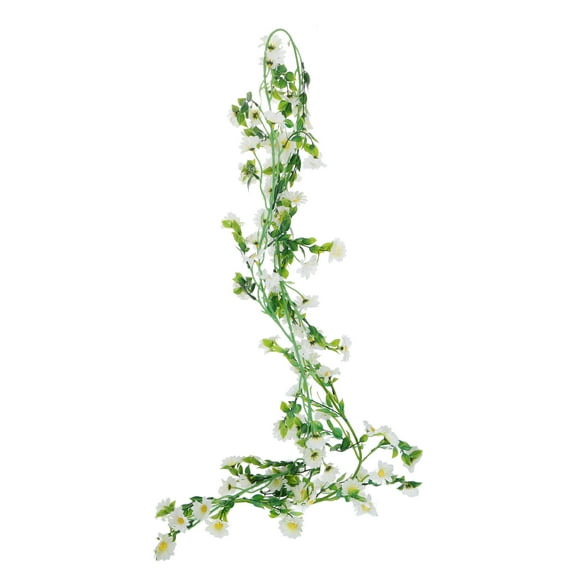 WHAMVOX  Flower Vines Tropical Flowers Artificial Hanging Garland White