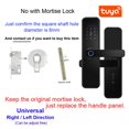 thumbnail image 2 of Biometric Fingerprint Security Intelligent Tuya Smart Password Electronic Door Lock To Open The Door Remotely ,Smart and Convenient, 2 of 7