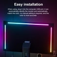 thumbnail image 2 of RGB Phantom Ambiance Display LED Light Bar Music Rhythm Dynamic Light Synchronization Software controllable Color/Dynamic Mode/Music Mode, 2 of 9