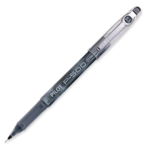 Pilot Precise P500 Gel Ink Rolling Ball Pens, Extra Fine Point, Black