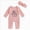 Red, variant on 3-6 Months Infant Romper Newborn Outfit Girl Long Sleeve Letter Romper Ribbed Knit Jumpsuit Baby Girl Preemie Outfit,Red Jumpsuit