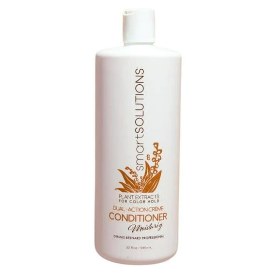 smartSOLUTIONS Dual-Action Creme Conditioner, 32 oz | | Sulfate, Paraben & Sodium Chloride Free | Color Safe & Chemically Treated Hair Safe