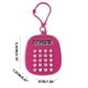 thumbnail image 3 of Calculadora Mini Portátil Silenciosa de 8 Dígitos, Rosa, 3 of 7