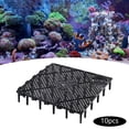thumbnail image 6 of 10 Tank Bottom Filter Plate Sand Gravel Filter Board Grid Divider Tray Splicing Combination Clapboard for Aquarium Fish Tank Parts Black, 6 of 6
