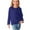 Blue, variant on Girls Graphic Tees Winter Girls Long Sleeve Prints Shirts Cute Crewnecks Tops Dressy Casual Blouses Clothes Girls' Fleece Sweatshirt Blue 3T