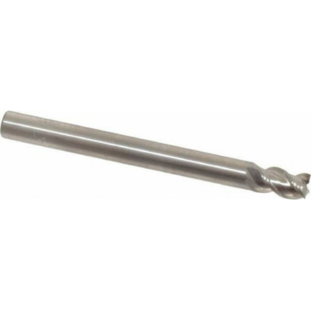 

OSG 3/16 5/16 LOC 3/16 Shank Diam 2 OAL 3 Flute Solid Carbide Square End Mill Single End Uncoated Spiral Flute 45° Helix Centercutting Right Hand Cut Right Hand Flute Series 2041