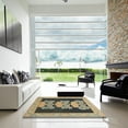 thumbnail image 6 of Ahgly Company Indoor Round Abstract Coffee Brown Abstract Area Rugs, 8' Round, 6 of 6