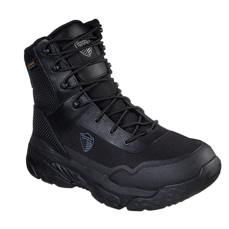skechers black waterproof boots